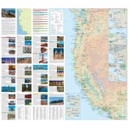 Pacific Coast Highway Adventure Map Collins